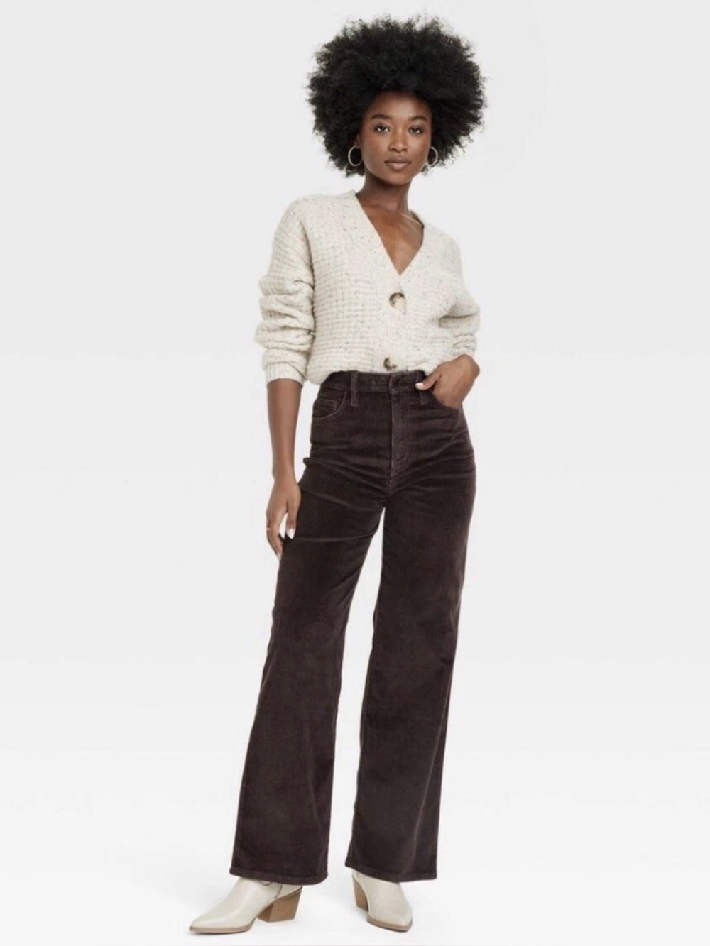 Universal Thread High-Rise Corduroy Wide Leg Pants